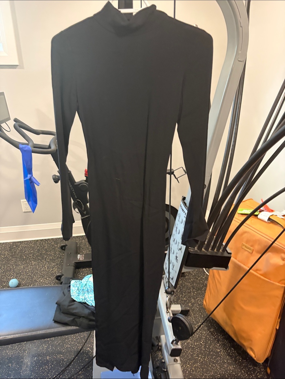 Women’s Black Long Sleeve Jumpsuit